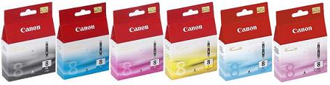 Original Canon 6 Ink Cartridge Pack - Free UK Delivery